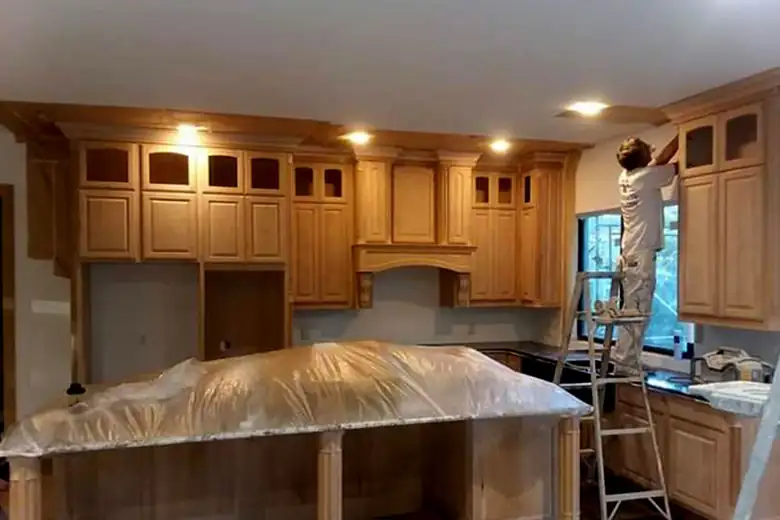 Painting Kitchen Cabinets Instead of Replacing Them